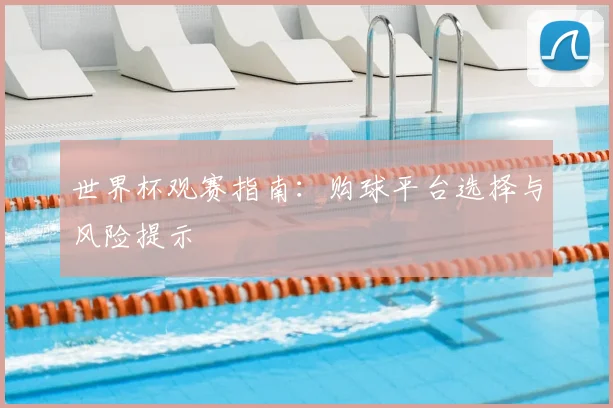 世界杯观赛指南:购球平台选择与风险提示