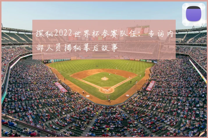 探秘2022世界杯参赛队伍:专访内部人员揭秘幕后故事