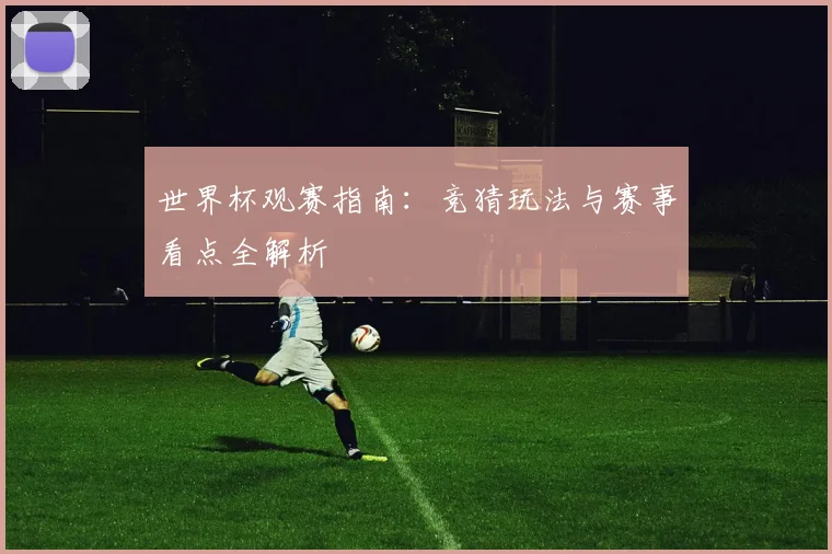 世界杯观赛指南:竞猜玩法与赛事看点全解析